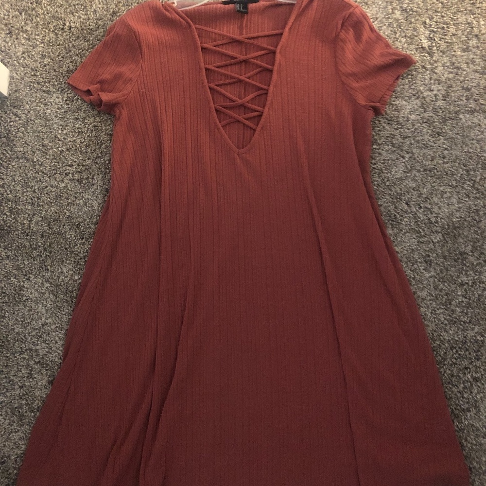 Mauve pink dress